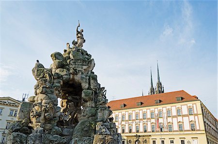 simsearch:841-02924392,k - Stone statue, Brno, South Moravia, Czech Republic, Europe Photographie de stock - Rights-Managed, Code: 841-07082319