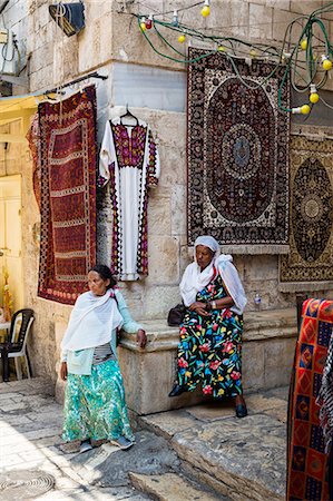 simsearch:841-06031392,k - Ethiopian women in the Old City, Jerusalem, Israel, Middle East Stock Photo - Rights-Managed, Code: 841-07082433