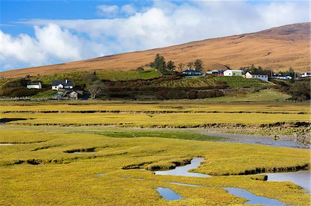 Landscape near Mulranny, County Mayo, Connaught (Connacht), Republic of Ireland, Europe Stockbilder - Lizenzpflichtiges, Bildnummer: 841-07082548