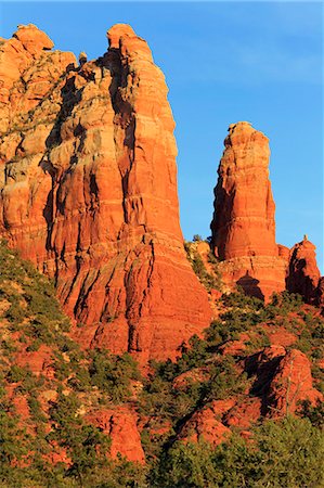 Rock formations in Sedona, Arizona, United States of America, North America Stock Photo - Rights-Managed, Code: 841-07082621