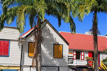 st john's - Historic Redcliffe Quay District, St. John's, Antigua, Antigua and Barbuda, Leeward Islands, West Indies, Caribbean, Central America Foto de stock - Con derechos protegidos, Código: 841-07082634