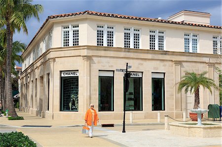 Store on Worth Avenue, Palm Beach, Florida, United States of America, North America Photographie de stock - Rights-Managed, Code: 841-07082665
