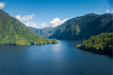 Coastal scenery in Great Bear Rainforest, British Columbia, Canada, North America Stock Photo - Rights-Managed, Code: 841-07082816