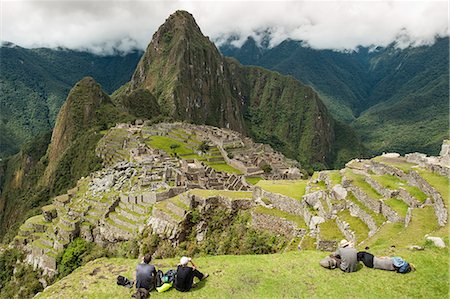 siglo xv - Machu Picchu, UNESCO World Heritage Site, near Aguas Calientes, Peru, South America Foto de stock - Con derechos protegidos, Código: 841-07082889