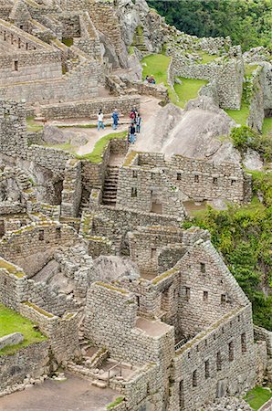 peruano (lugares y cosas) - Machu Picchu, UNESCO World Heritage Site, near Aguas Calientes, Peru, South America Foto de stock - Con derechos protegidos, Código: 841-07082883