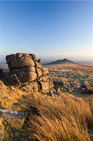 dartmoor national park - Belstone Tor and moorland, Dartmoor National Park, Devon, England, United Kingdom, Europe Photographie de stock - Rights-Managed, Code: 841-07082921