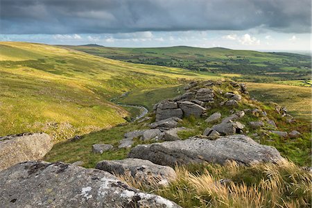 robertharding - Tavy Cleave viewed from Ger Tor, Dartmoor National Park, Devon, England, United Kingdom, Europe Photographie de stock - Rights-Managed, Code: 841-07082935