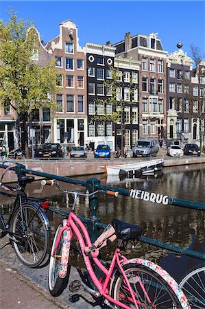 simsearch:841-02925240,k - Singel Canal, Amsterdam, Netherlands, Europe Foto de stock - Con derechos protegidos, Código: 841-07083120