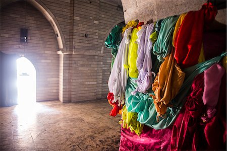 fabric light - Tomb of Sex Adi (Sheikh Adi Ibn Musafir) in the Lalish capital of the Kurdish sect of the Yazidis in Iraq Kurdistan, Iraq, Middle East Stock Photo - Rights-Managed, Code: 841-07083382