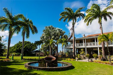 fédération de saint-kitts-et-nevis - Historical mansion in the Botanical Gardens on Nevis Island, St. Kitts and Nevis, Leeward Islands, West Indies, Caribbean, Central America Photographie de stock - Rights-Managed, Code: 841-07083393