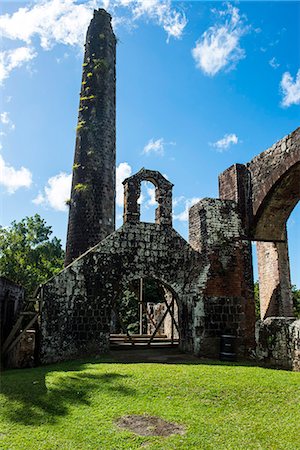 Ruins of an old mill, St. Kitts, St. Kitts and Nevis, Leeward Islands, West Indies, Caribbean, Central America Photographie de stock - Rights-Managed, Code: 841-07083409