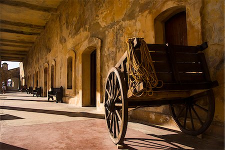 puerto rico - Old wagon, San Felipe del Morro, UNESCO World Heritage Site, San Juan, Puerto Rico, West Indies, Caribbean, Central America Foto de stock - Con derechos protegidos, Código: 841-07083428