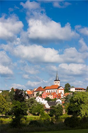 The town of Wertheim in the Main valley, Franconia, Bavaria, Germany, Europe Stockbilder - Lizenzpflichtiges, Bildnummer: 841-07083474