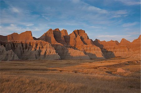 parque nacional badlands - Badlands National Park, South Dakota, United States of America, North America Foto de stock - Con derechos protegidos, Código: 841-07083513