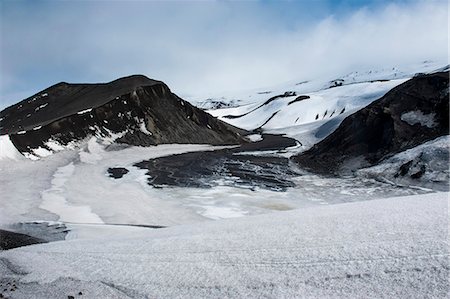 Volcano crater at Deception Island, South Shetland Islands, Antarctica, Polar Regions Stock Photo - Rights-Managed, Code: 841-07083594