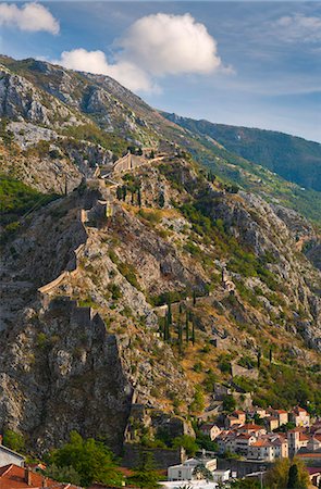 simsearch:841-06502972,k - Old Town Fortifications, Kotor, Bay of Kotor, UNESCO World Heritage Site, Montenegro, Europe Stock Photo - Rights-Managed, Code: 841-07083792