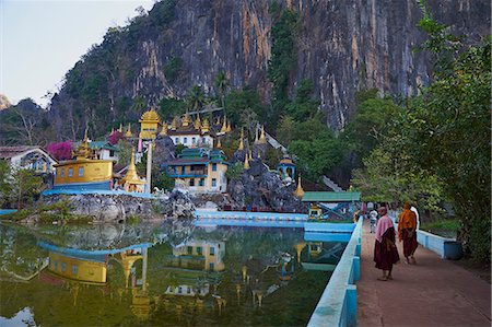 Saddar Cave, near Hpa-An, Karen State, Myanmar (Burma), Asia Stock Photo - Rights-Managed, Code: 841-07083845