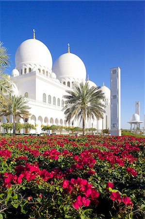 Sheikh Zayed Bin Sultan Al Nahyan Mosque, Abu Dhabi, United Arab Emirates, Middle East Stock Photo - Rights-Managed, Code: 841-07083929