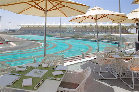 F1 Circuit, Yas Island, Abu Dhabi, United Arab Emirates, Middle East Stock Photo - Rights-Managed, Code: 841-07083923