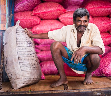 sri lanka - Portrait of a worker at Dambulla vegetable market, Dambulla, Central Province, Sri Lanka, Asia Stock Photo - Rights-Managed, Code: 841-07204269