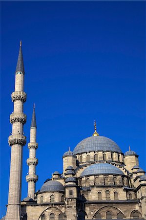 New Mosque (Yeni Camii), Istanbul, Turkey Stock Photo - Rights-Managed, Code: 841-07204348