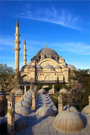 suleymaniye mosque - Suleymaniye Mosque, UNESCO World Heritage Site, Istanbul, Turkey, Europe Foto de stock - Con derechos protegidos, Código: 841-07204359