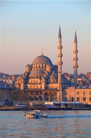 New Mosque, Golden Horn, Istanbul, Turkey, Europe Stock Photo - Rights-Managed, Code: 841-07204363