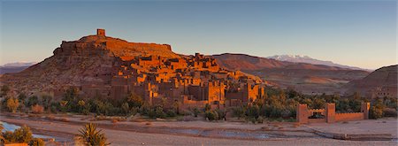 Ait Benhaddou, UNESCO World Heritage Site, Atlas Mountains, Morocco, North Africa, Africa Foto de stock - Con derechos protegidos, Código: 841-07204419