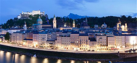 simsearch:841-02947503,k - View over the old town of Salzburg, UNESCO World Heritage Site, Salzburg, Salzburger Land, Austria, Europe Photographie de stock - Rights-Managed, Code: 841-07204456