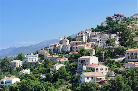 Oletta, Corsica, France, Mediterranean, Europe Stock Photo - Rights-Managed, Code: 841-07204516