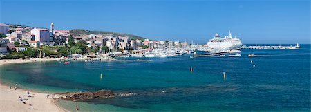 Propriano, Le Golfe de Valinco, Corsica, France, Mediterranean, Europe Stock Photo - Rights-Managed, Code: 841-07204581