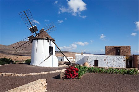 Mill Museum (Centro de Interpretacion de los Molinos), Tiscamanita, Fuerteventura, Canary Islands, Spain, Atlantic, Europe Photographie de stock - Rights-Managed, Code: 841-07204608