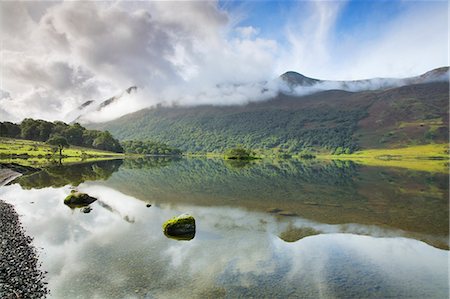 Crummock Water, Lake District National Park, Cumbria, England, United Kingdom, Europe Photographie de stock - Rights-Managed, Code: 841-07204600