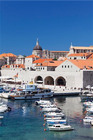 simsearch:841-07202469,k - Old harbour and Old Town, UNESCO World Heritage Site, Dubrovnik, Dalmatia, Croatia, Europe Foto de stock - Con derechos protegidos, Código: 841-07204625