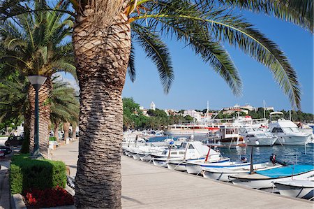 Marina and promenade, Baska Voda, Makarska Riviera, Dalmatia, Croatia, Europe Stock Photo - Rights-Managed, Code: 841-07204643