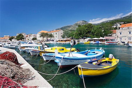 simsearch:841-07354937,k - Fishing boats in the port of Bol, Brac Island, Dalmatia, Croatia, Europe Stock Photo - Rights-Managed, Code: 841-07204652