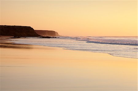 fuerteventura - Playa del Castillo at sunset, El Cotillo, Fuerteventura, Canary Islands, Spain, Atlantic, Europe Foto de stock - Con derechos protegidos, Código: 841-07204667