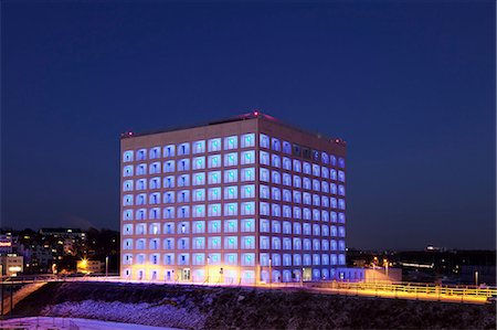 pictures of places in germany - New Library at Mailander Platz square, Architect Prof. Eun Young Yi, on Stuttgart 21 ground, Stuttgart, Baden Wurttemberg, Germany, Europe Stock Photo - Rights-Managed, Code: 841-07204788