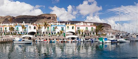 Puerto de Mogan, Gran Canaria, Canary Islands, Spain, Atlantic, Europe Photographie de stock - Rights-Managed, Code: 841-07204791