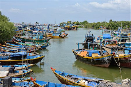 simsearch:841-07205073,k - Fishing harbour, Phan Thiet, Vietnam, Indochina, Southeast Asia, Asia Photographie de stock - Rights-Managed, Code: 841-07205074