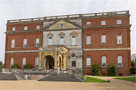 surrey - Clandon Park Palladian house, West Clandon, Guildford, Surrey, England, United Kingdom, Europe Foto de stock - Con derechos protegidos, Código: 841-07205127