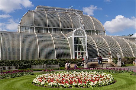 Palm House, Royal Botanic Gardens, Kew, UNESCO World Heritage Site, London, England, United Kingdom, Europe Stock Photo - Rights-Managed, Code: 841-07205129