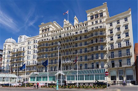 Grand Hotel, Brighton, Sussex, England, United Kingdom, Europe Foto de stock - Con derechos protegidos, Código: 841-07205133