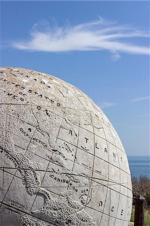 simsearch:841-07540929,k - The Great Globe at Durlston Castle, Isle of Purbeck, Dorset, England, United Kingdom, Europe Foto de stock - Con derechos protegidos, Código: 841-07205186