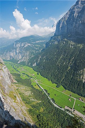 Murren, Bernese Oberland, Swiss Alps, Switzerland, Europe Foto de stock - Con derechos protegidos, Código: 841-07205230