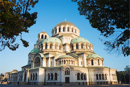 sofia - Aleksander Nevski Memorial Church, Sofia, Bulgaria, Europe Stock Photo - Rights-Managed, Code: 841-07205293