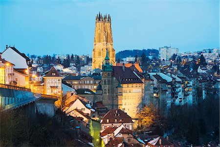 simsearch:841-07205369,k - The 13th century Gothic church, St. Nicolas Cathedral, Fribourg, Switzerland, Europe Stockbilder - Lizenzpflichtiges, Bildnummer: 841-07205340