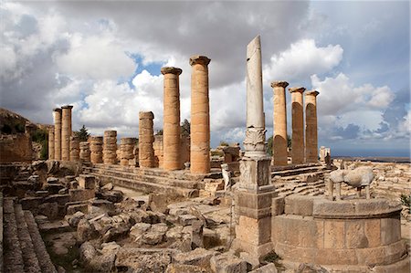 simsearch:841-07081123,k - The Temple of Apollo, Cyrene, UNESCO World Heritage Site, Libya, North Africa, Africa Foto de stock - Con derechos protegidos, Código: 841-07205384