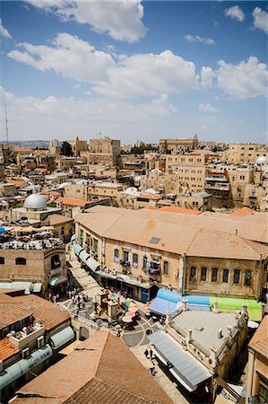 simsearch:841-06343255,k - View over the Old City, UNESCO World Heritage Site, Jerusalem, Israel, Middle East Photographie de stock - Rights-Managed, Code: 841-07205390