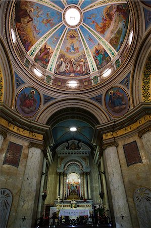 The Church at the Carmelite Stella Maris Monastery on Mount Carmel, Haifa, Israel, Middle East Fotografie stock - Rights-Managed, Codice: 841-07205423